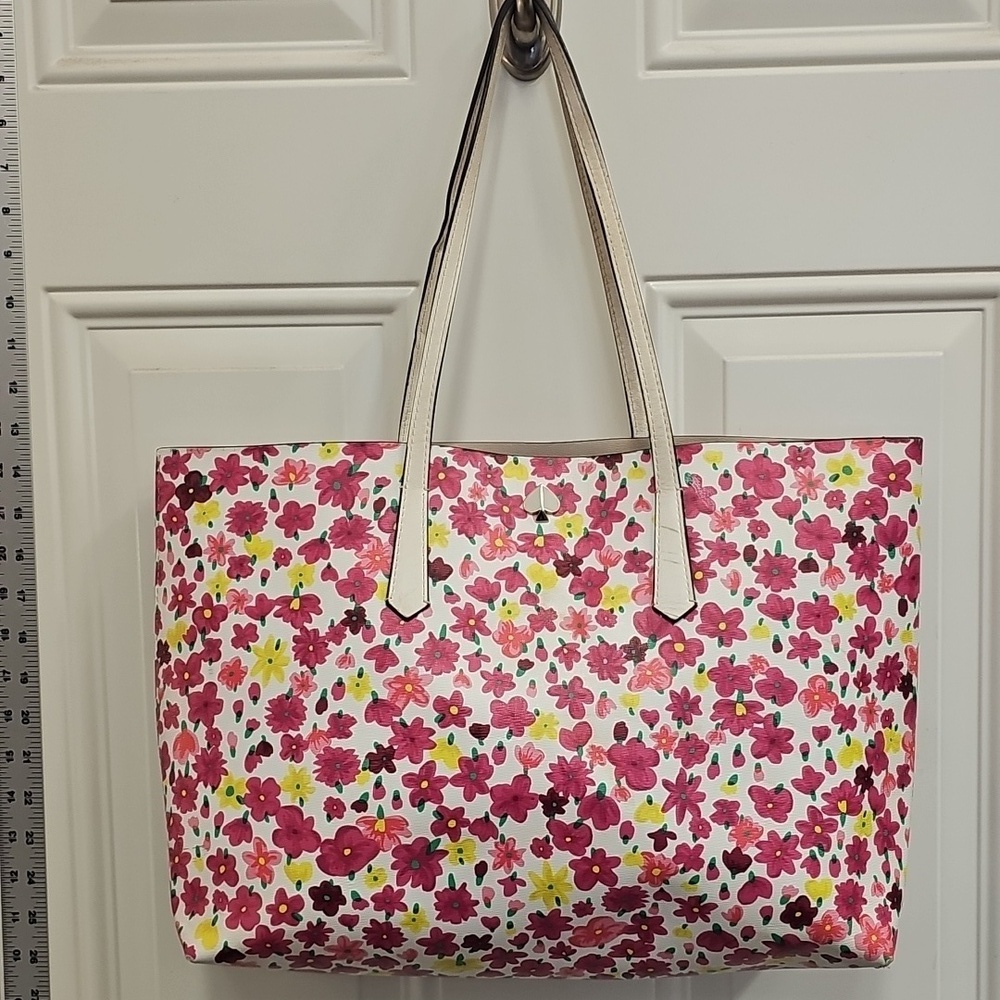 Floral, Tote, Bag, Summer, Travel, Vacation, Classic, Flower, Casual, Festival,